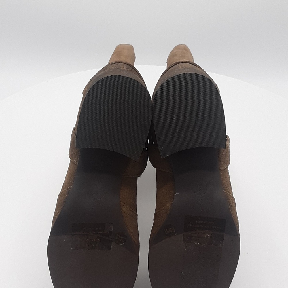 Jessica Simpson Annine Mink Veronica Suede Boots - Picture 5 of 7